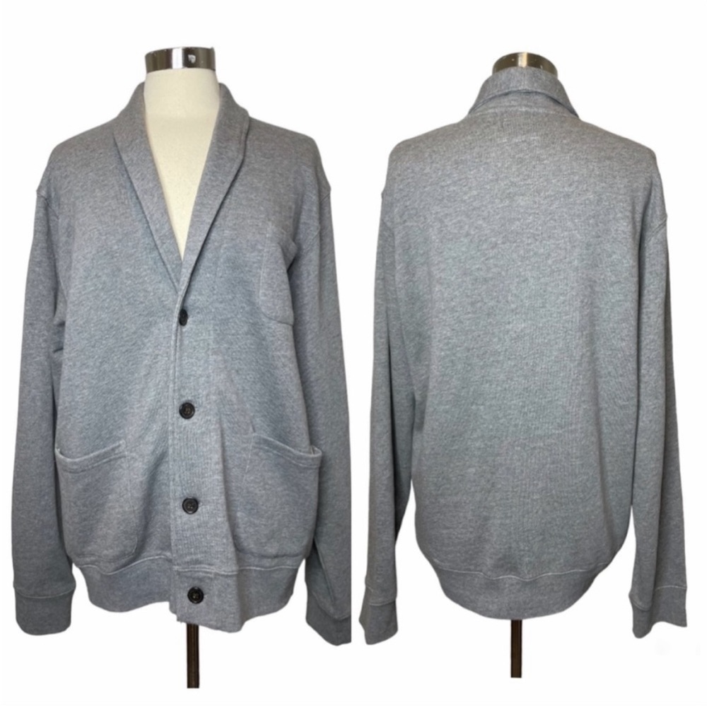 FRANK AND OAK Gray Sweater Blazer size XL